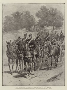 Le Manovre Militari, Artiglieria in Marcia da John Charlton