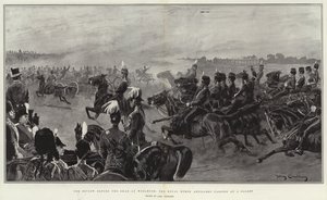 La parata davanti allo Scià a Woolwich, l