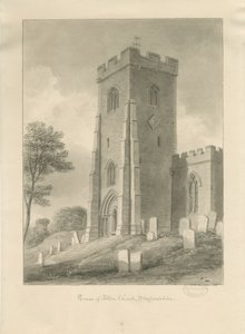 Alton Church - Torre da John Chessell Buckler