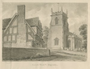 Chiesa di Cannock da John Chessell Buckler