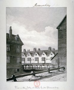 Dockhead Folly, Bermondsey, Londra, 1820 da John Chessell Buckler