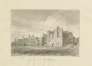 Castello di Dudley - Cortile da John Chessell Buckler