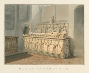 Essex - Chiesa di Earls Colne - Monumento