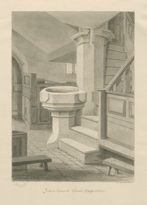 Fonte nella Chiesa di Cannock