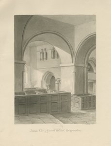 Forton - Aqualate Hall: incisione, nd [1653-1686] da John Chessell Buckler