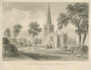 Chiesa di Hilderstone da John Chessell Buckler