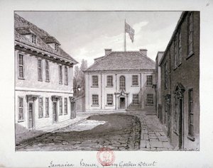 Jamaica House, Cherry Garden Street, Bermondsey, Londra, 1826 da John Chessell Buckler