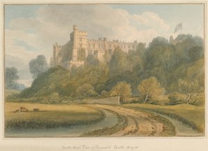Sussex - Castello di Arundel, 1825 da John Chessell Buckler