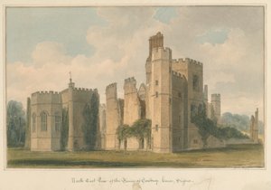 Sussex - Casa di Cowdray da John Chessell Buckler