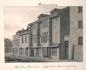 La locanda dei Tre Tuns in Jacob Street, Bermondsey