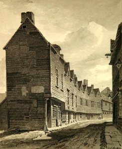 Veduta della Folly a Dockhead, Bermondsey da John Chessell Buckler