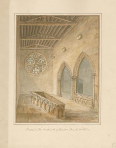 Wiltshire - Boyton Church - Chapel, 1812 da John Chessell Buckler