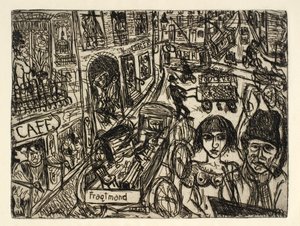 Vita di strada a Nørrebro da John Christensen