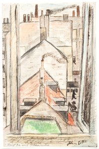 Vista dalla mia finestra della cucina