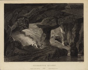 Cava di Gilmerton da John Claude Nattes