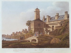 La pompa a vapore di Gros-Caillou, 1810 da John Claude after Nattes