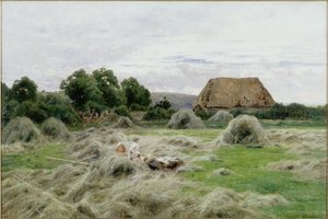 Campo di fieno da John Clayton Adams