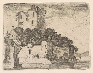 Castello di Loch Orr da John Clerk, of Eldin