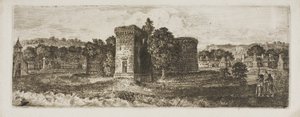 Castello di Rothesay da John Clerk of Eldin