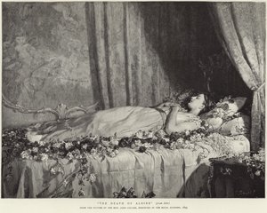 La morte di Albine da John Collier
