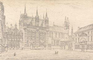 Hotel de Ville, Bruges da John Coney