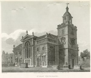 Santa Maria, Whitechapel, Londra da John Coney