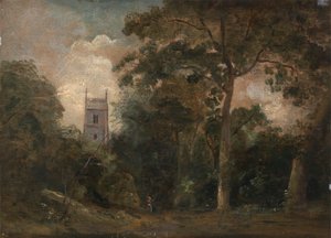 Una chiesa tra gli alberi