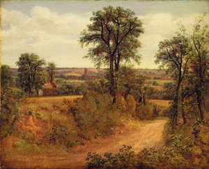 Un vicolo vicino a Dedham da John Constable