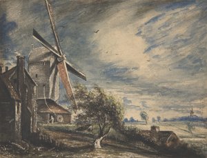 Un Mulino Vicino a Colchester da John Constable