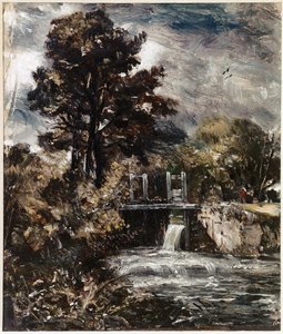 Una chiusa, forse sullo Stour da John Constable