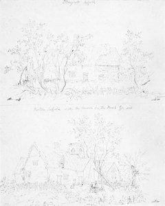 Un cottage in rovina a Capel, Suffolk da John Constable
