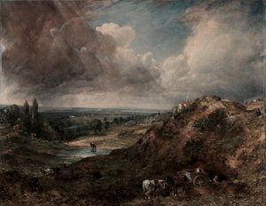 Branch Hill Pond, Hampstead da John Constable