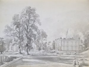 Coleorton Hall, Leicestershire, casa di Sir George Beaumont da John Constable