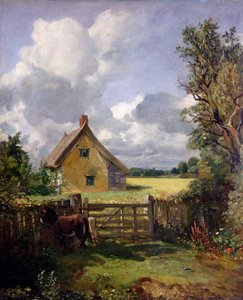 Cottage in un Campo di Grano da John Constable