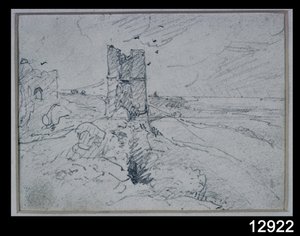 Cottage su una riva alta, 1834