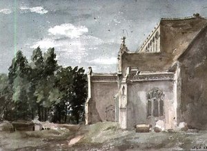 Chiesa di East Bergholt: vista da est