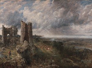 Castello di Hadleigh, la foce del Tamigi - Mattina dopo una notte tempestosa da John Constable