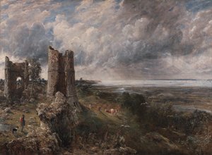 Castello di Hadleigh, la foce del Tamigi - Mattina dopo una notte tempestosa da John Constable