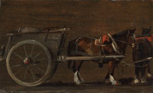 Cavallo e carro, ca. 1814 da John Constable