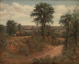 Strada vicino a Dedham da John Constable