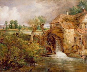 Mulino a Gillingham, Dorset da John Constable