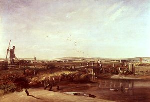 Mistley, Valle dello Stour da John Constable