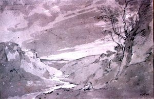 Sul fiume Dove vicino a Buxton, 1801