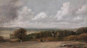 Scena di aratura nel Suffolk, 1824-1825