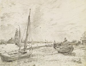 Navigazione sul Tamigi da John Constable