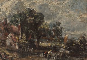 Schizzo per "Il carro di fieno"