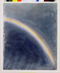 Studio del cielo con arcobaleno, 1827