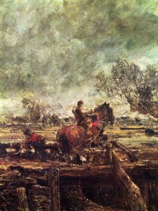 Studio per Il Cavallo Saltante (dettaglio) da John Constable