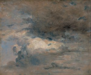 Studio delle nuvole - Sera da John Constable