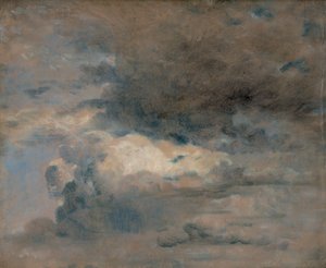 Studio delle nuvole - Sera, 31 agosto 1822 da John Constable
